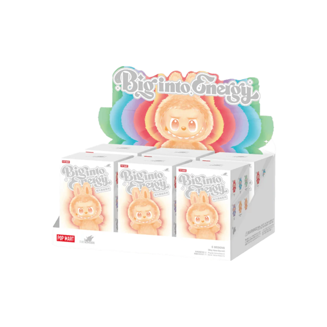 Pop Mart Labubu The Monsters: Big into Energy Series - Blindbox Whole Set (6 Boxes)