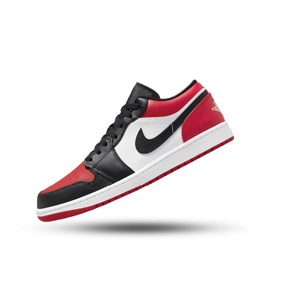 Air Jordan 1 Low Bred Toe