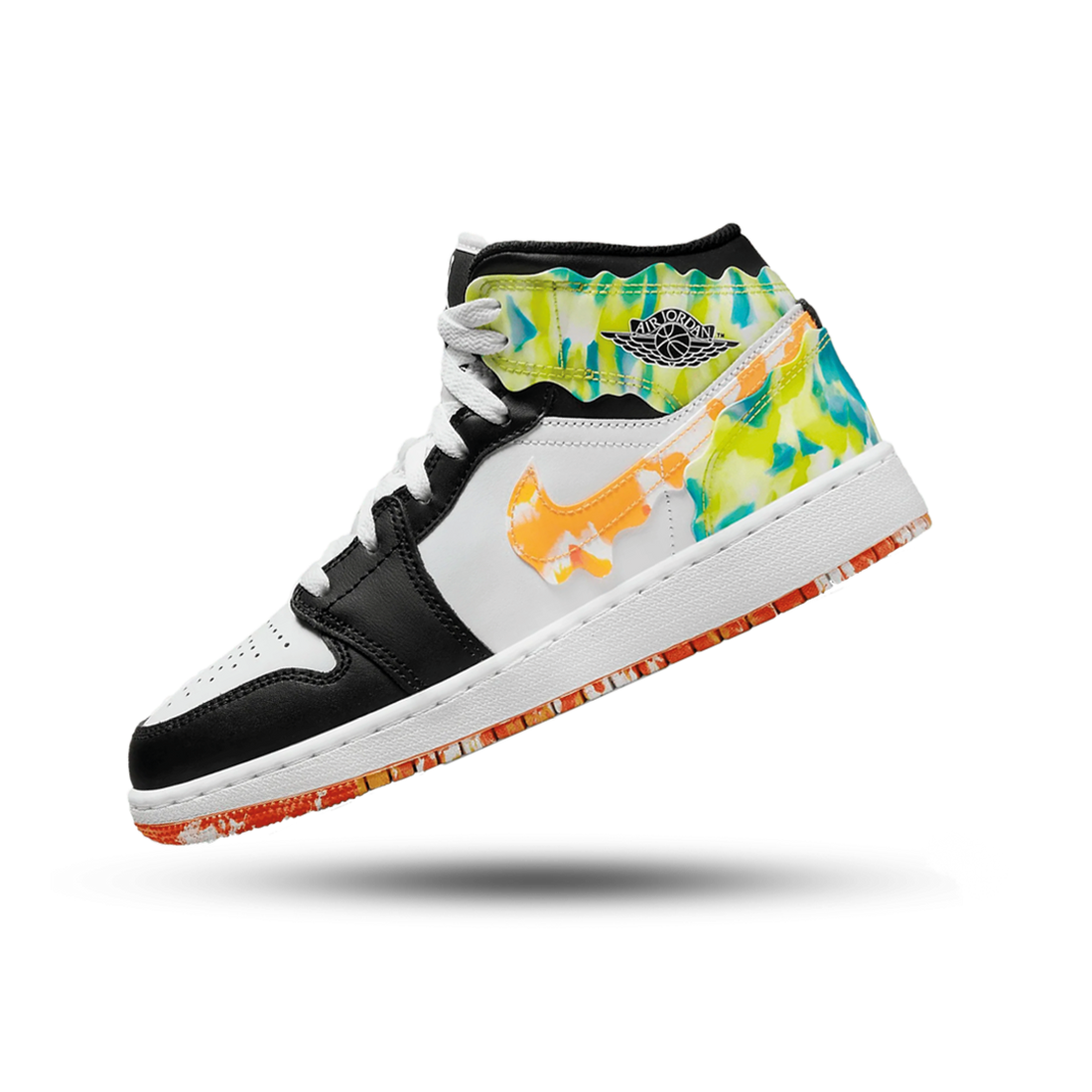 Air Jordan 1 Mid SE Drip GS