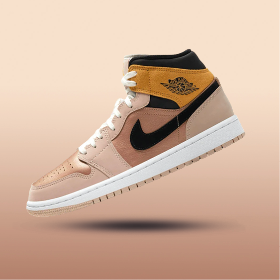 Air Jordan 1 Mid SE Particle Beige (W)