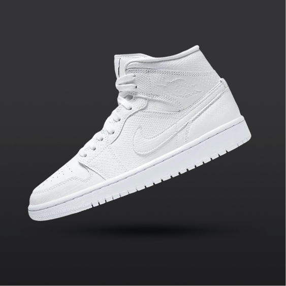 Air Jordan 1 Mid Snakeskin (W)