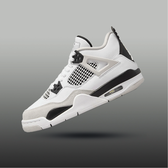 Air Jordan 4 Retro Military Black GS