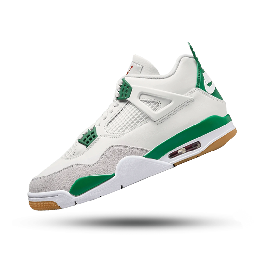 Air Jordan 4 Retro x Nike SB Pine Green