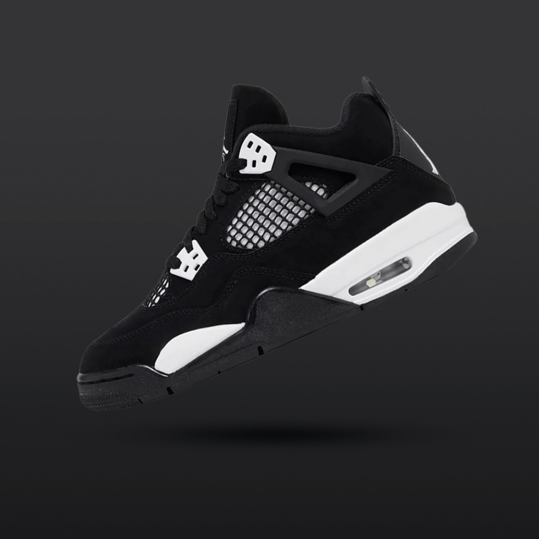 Air Jordan 4 Retro White Thunder GS