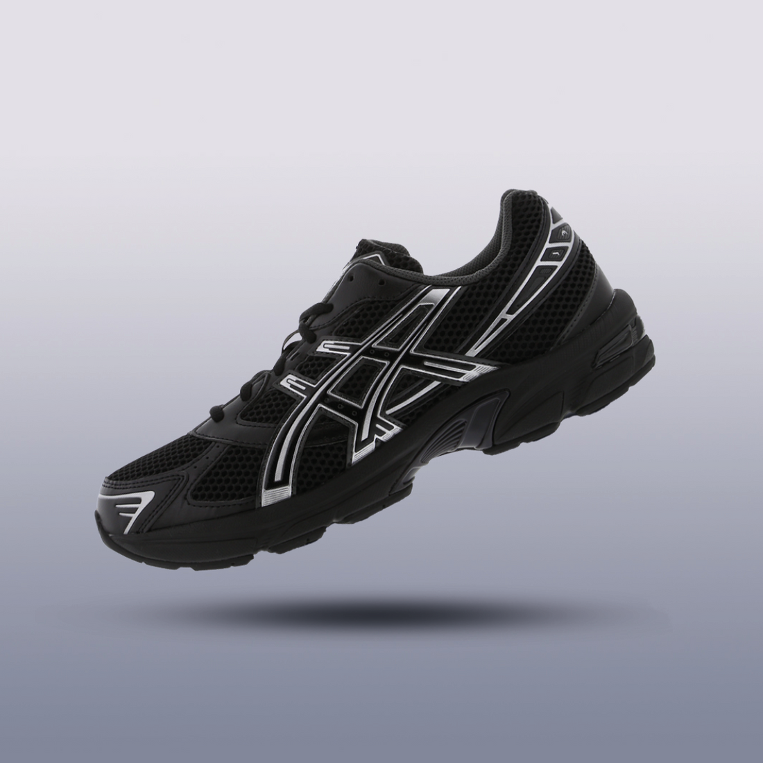 Asics Gel-1130 Black Pure Silver