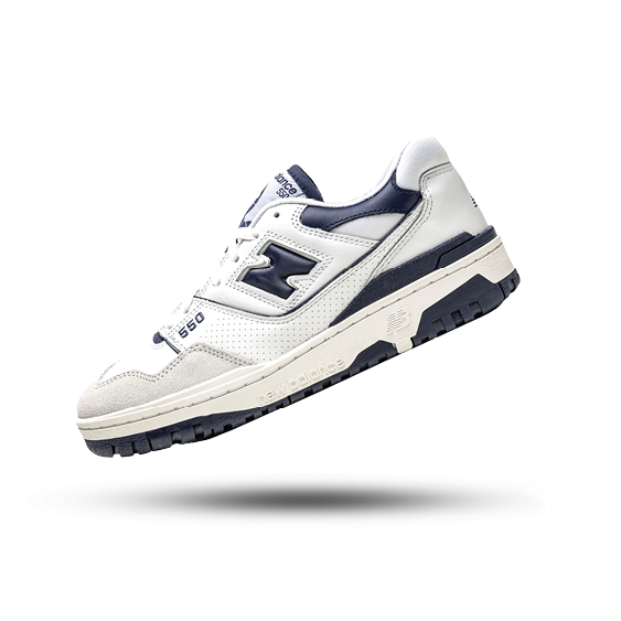 New Balance 550 White Navy