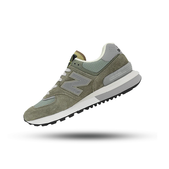 New Balance x Stone Island 574 Olive Green