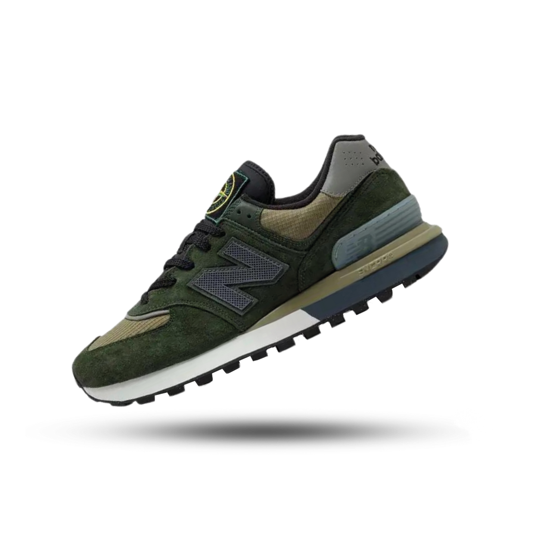 New Balance x Stone Island 574 Dark Green