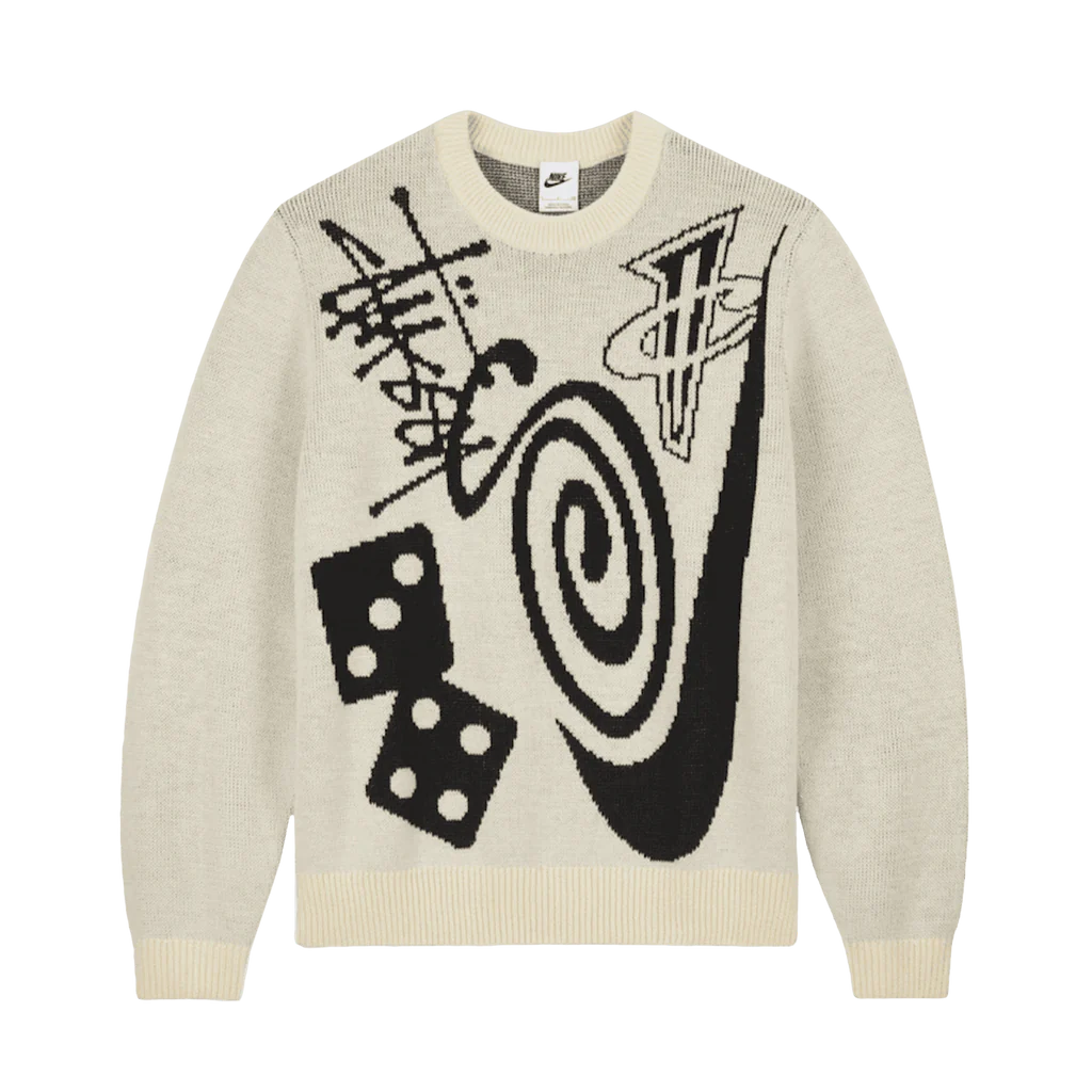 Nike x Stussy Icon Knit Sweater Natural