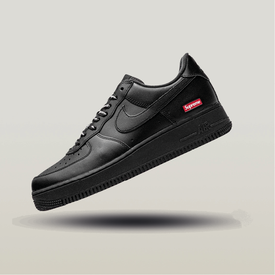 Nike Air Force 1 Low x Supreme Black