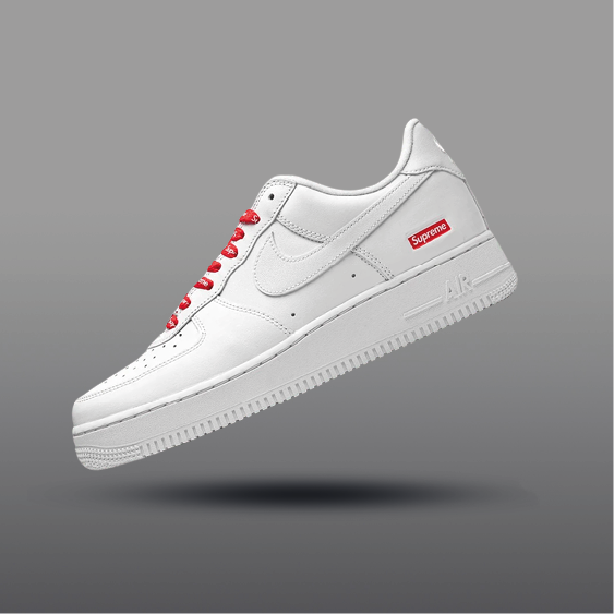 Nike Air Force 1 Low x Supreme White