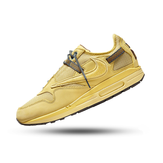 Nike Air Max 1 x Travis Scott Cactus Jack Saturn Gold