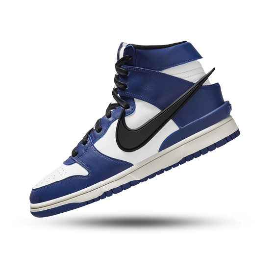 Nike Dunk x AMBUSH High Deep Royal