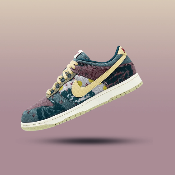 Nike Dunk Low SP Lemon Wash (Community Gardens)