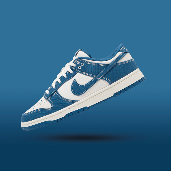 Nike Dunk Low Industrial Blue Sashiko