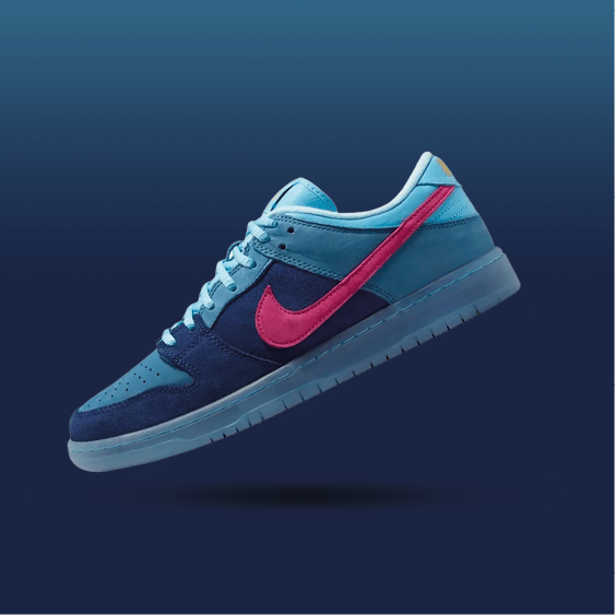 Nike SB x Run The Jewels Dunk Low Blue Pink