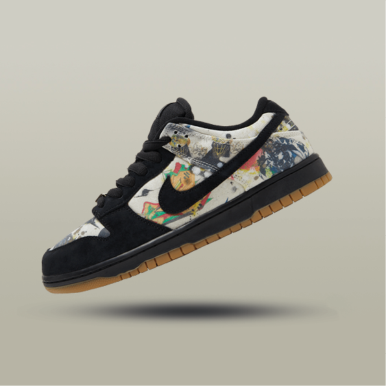 Nike SB Dunk Low x Supreme Rammellzee