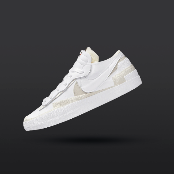 Nike x Sacai Blazer Low White