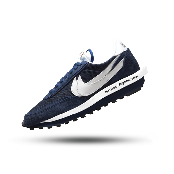 Nike LD Waffle x Fragment Design x Sacai Blue Void