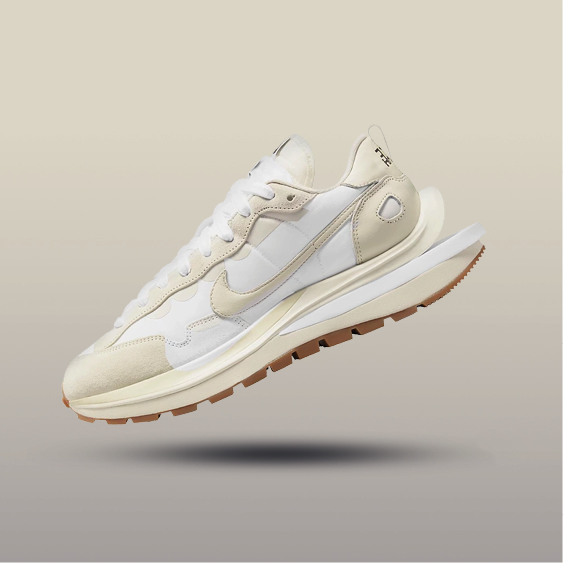 Nike x Sacai VaporWaffle White Sail Gum