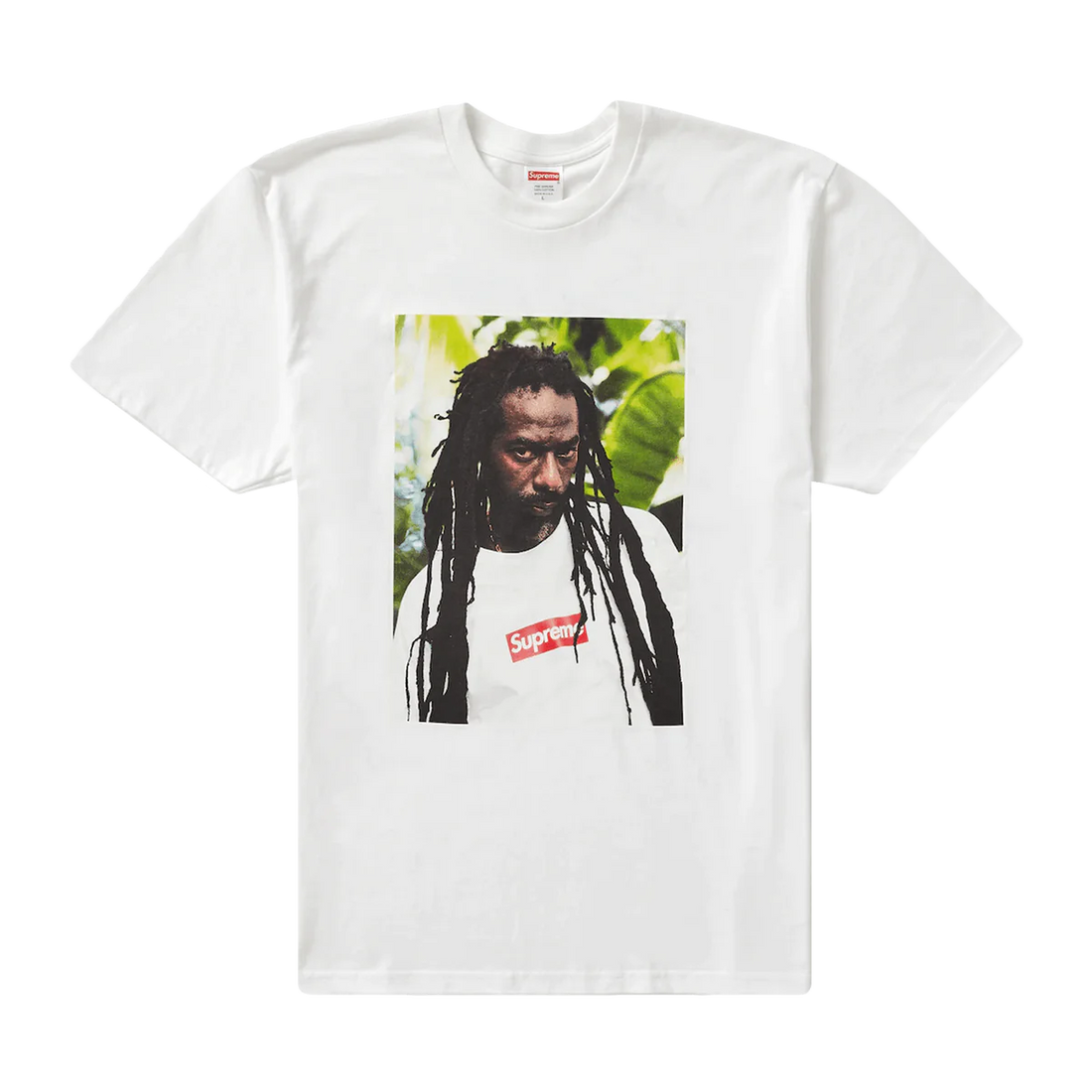 Supreme Buju Banton T-Shirt White