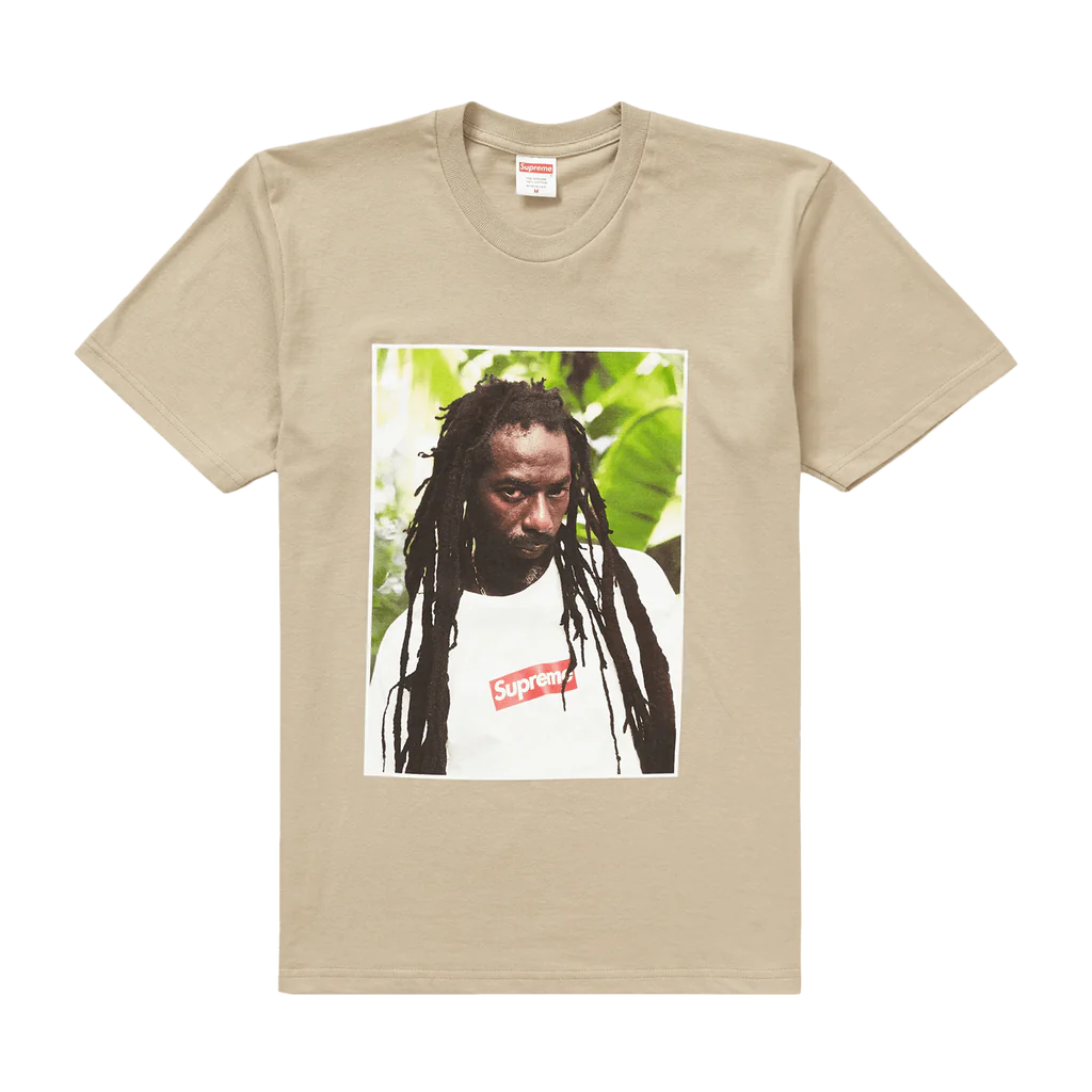 Supreme Buju Banton T-Shirt Clay
