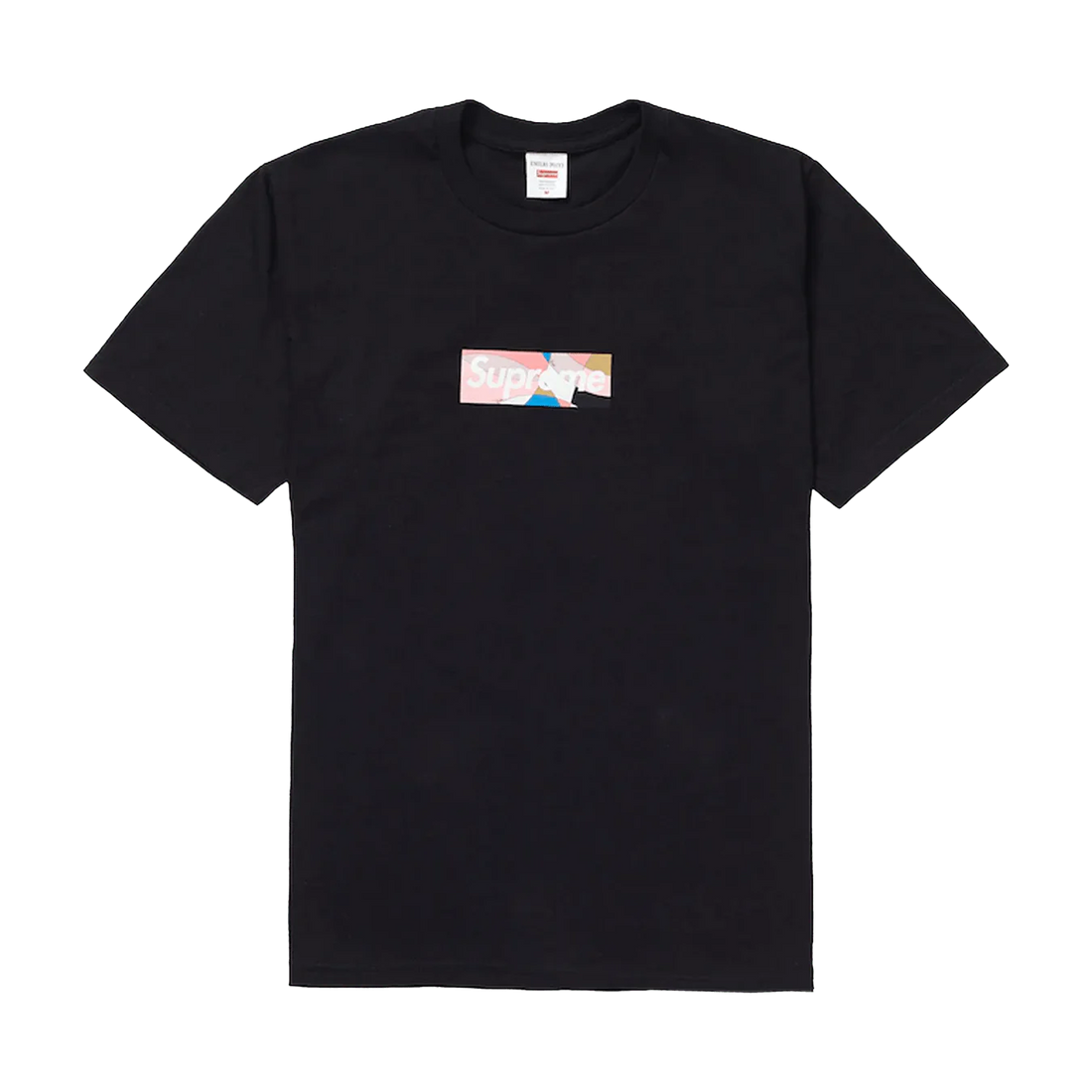 Supreme x Emilio Pucci Box Logo T-Shirt Black/Dusty Pink