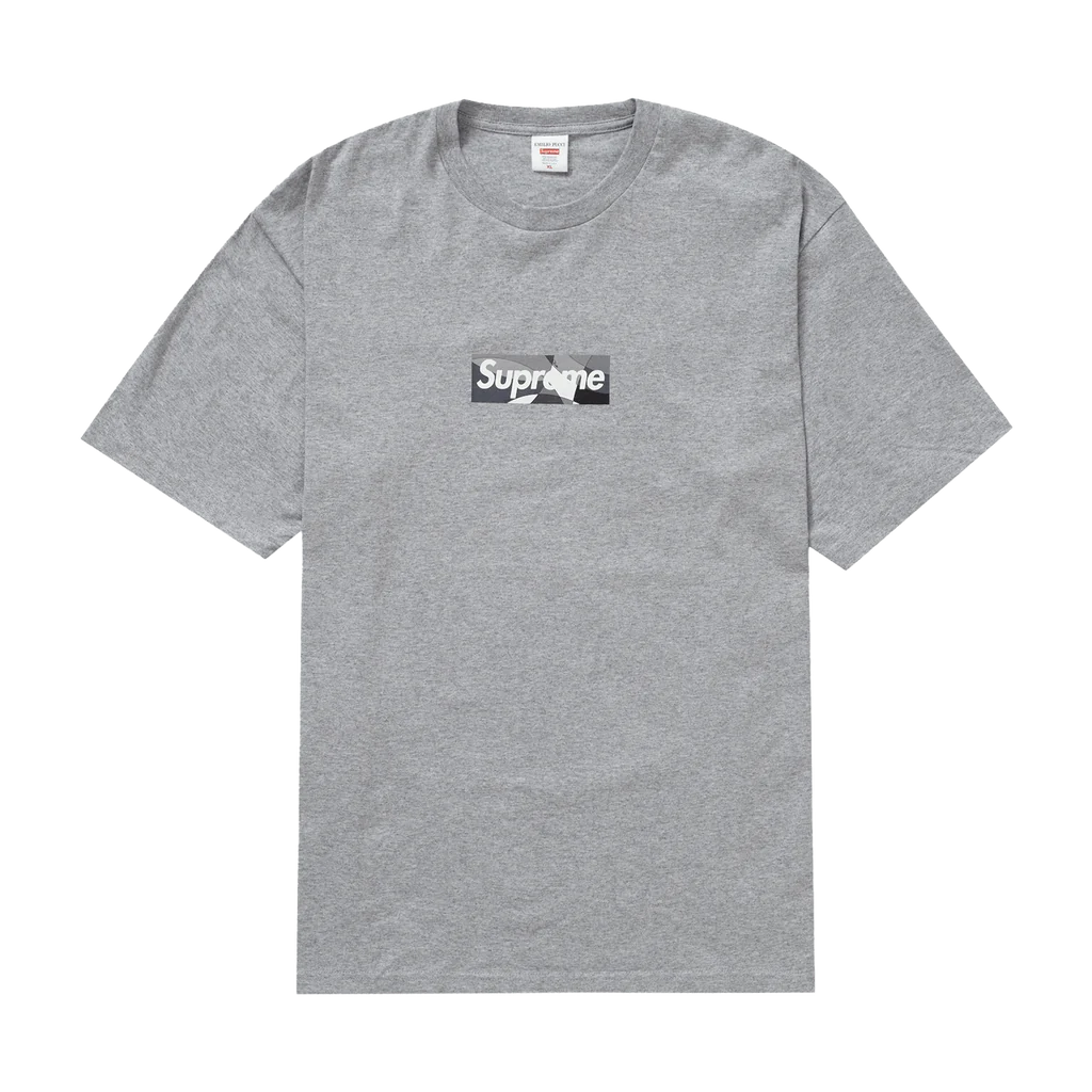 Supreme x Emilio Pucci Box Logo T-Shirt Grey/Black
