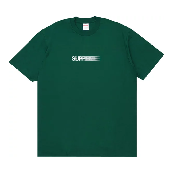 Supreme Motion Logo T-Shirt Dark Green