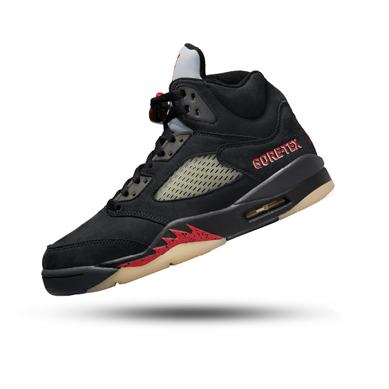 Air jordan 5 noir sales