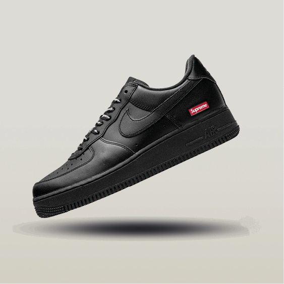 Nike Air Force 1 Low x Supreme Black – Everything Butta