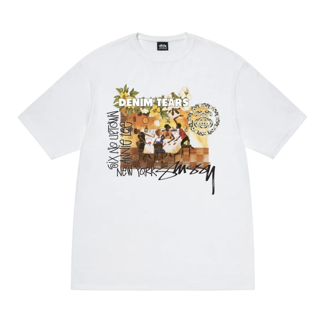 トップス Stussy x Denim Tears Annie Lee Tee Stussy x Denim Tears Annie Lee T-Shirt – Everything Butta