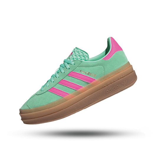 adidas Gazelle Bold Pulse Mint Pink, Side View