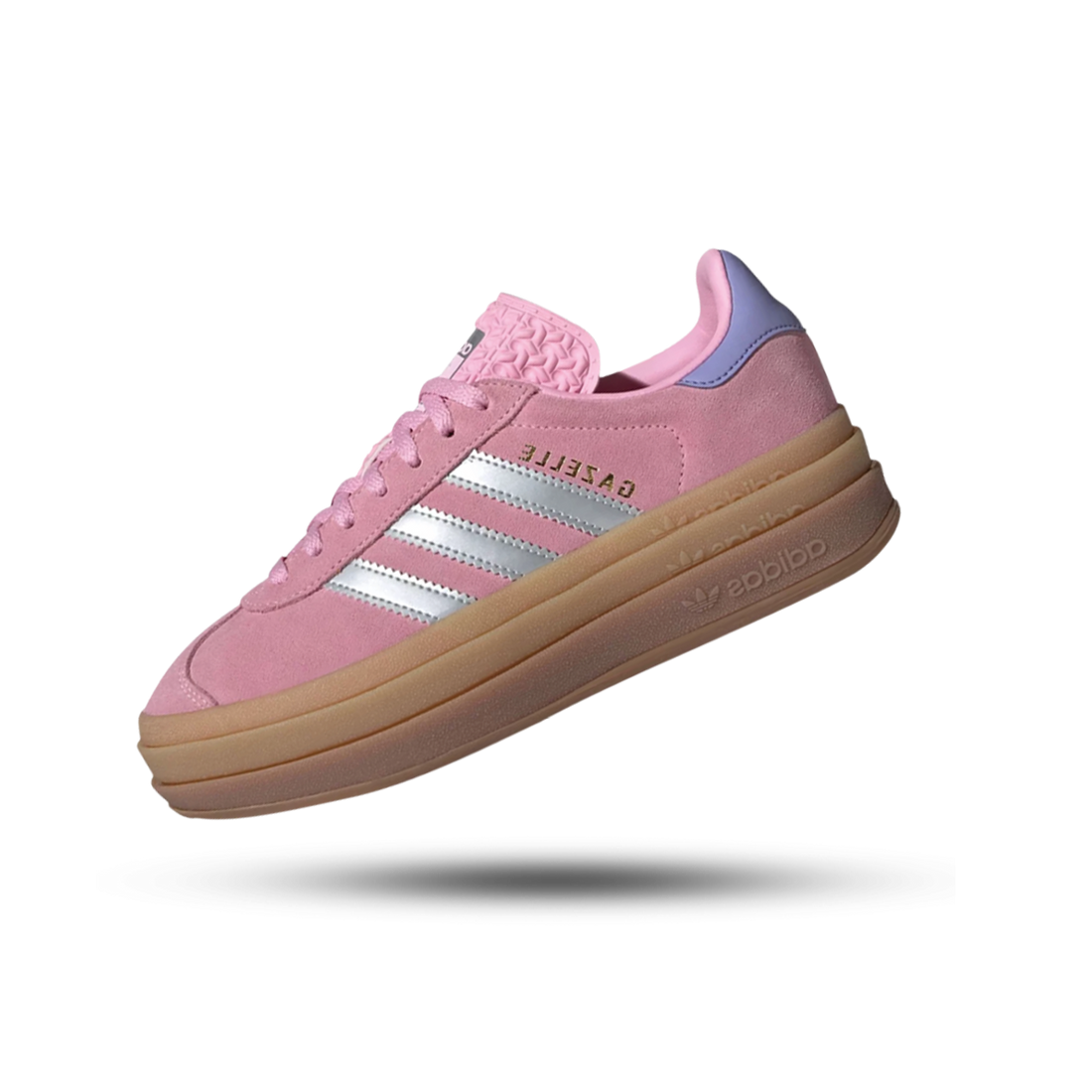 adidas Gazelle Bold True Pink Silver (GS), Side View