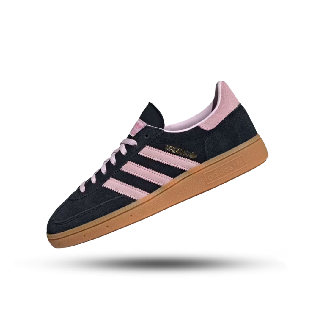 adidas Spezial Core Black Clear Pink ,Side View