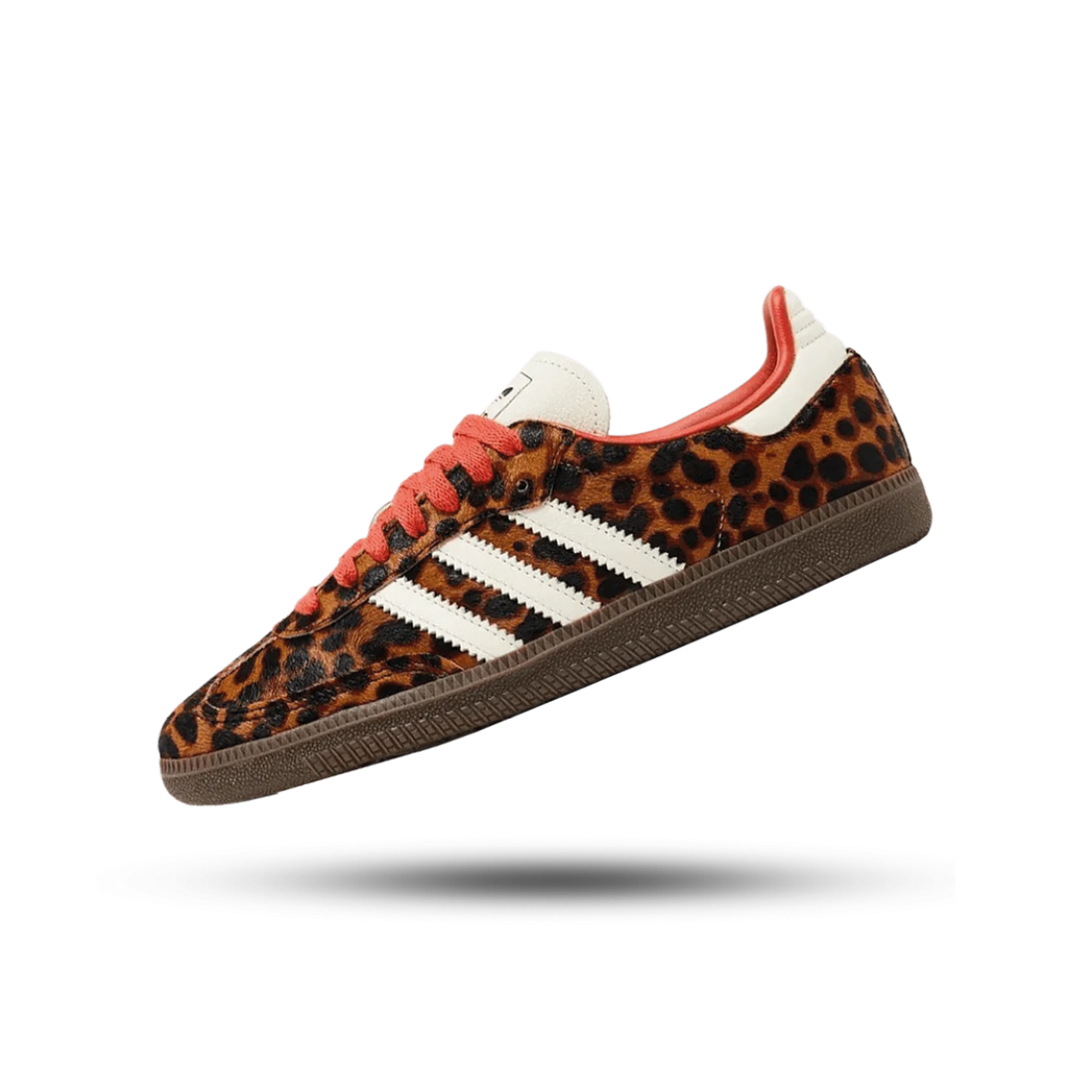 adidas Samba OG Preloved Red Leopard, Side View